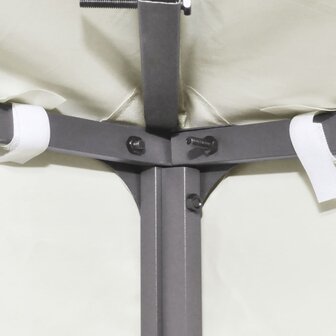 Vervangend tentdoek prieel 310 g/m&sup2; 3x4 m cr&egrave;mewit 4