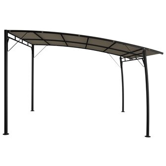 Zonneluifel 3x3x2,55 m taupe 3
