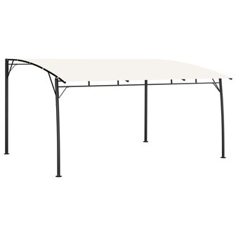 Zonneluifel 4x3x2,55 m cr&egrave;mekleurig 1