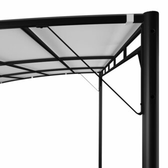 Zonneluifel 4x3x2,55 m cr&egrave;mekleurig 5