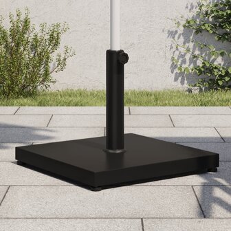 Parasolvoet voor stokken van &Oslash;32/38/48 mm 18 kg vierkant 1