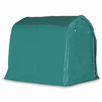 Garagetent 2,4x2,4 m PVC groen 3