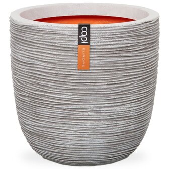 Capi Bloempot Nature Rib 35x34 cm ivoorkleurig KOFI932  1