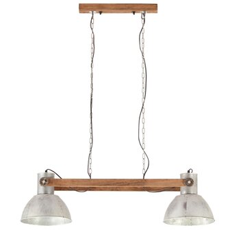 Hanglamp industrieel 25 W E27 109 cm zilverkleurig 3