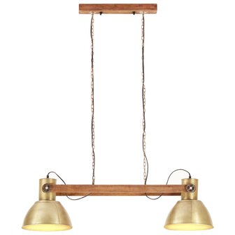 Hanglamp industrieel 25 W E27 109 cm messingkleurig 3