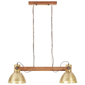 Hanglamp industrieel 25 W E27 109 cm messingkleurig 4
