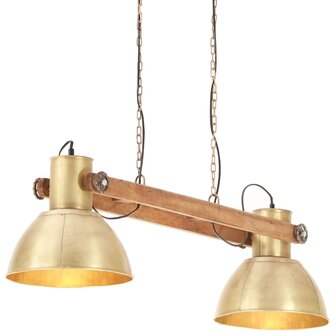 Hanglamp industrieel 25 W E27 109 cm messingkleurig 5
