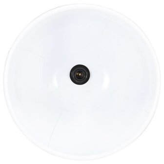 Hanglamp industrieel rond 25 W E27 40 cm wit 8