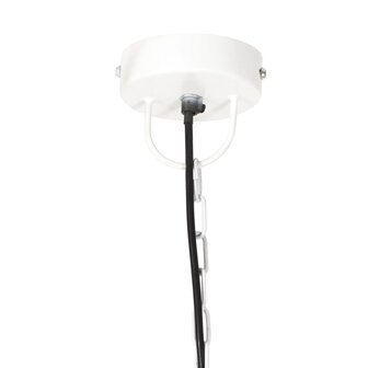 Hanglamp industrieel rond 25 W E27 42 cm wit 6