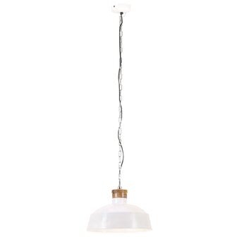 Hanglamp industrieel E27 58 cm wit 3