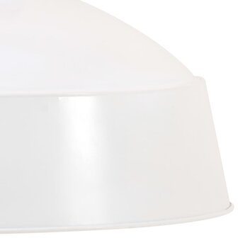 Hanglamp industrieel E27 42 cm wit 5