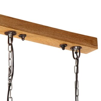 Hanglamp 25 W E27 85x28x109 cm verweerd rood 5