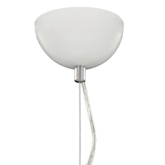 Hanglamp E27 &Oslash;50 cm wit en zilver 6