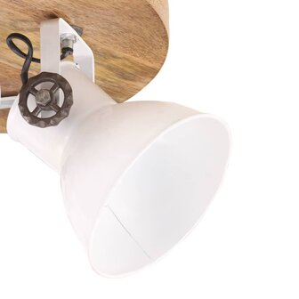 Plafondlamp 25 W E27 50x50x25 cm wit 4