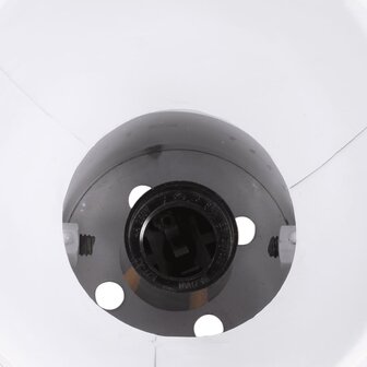 Plafondlamp 25 W E27 50x50x25 cm wit 5