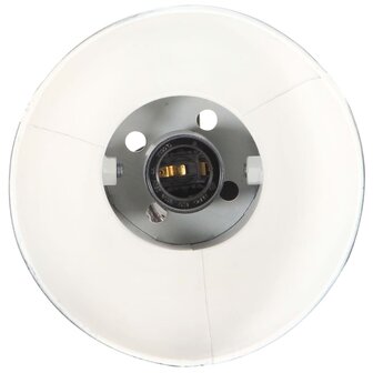 Vloerlamp met 2 lampenkappen E27 gietijzer zwart 7