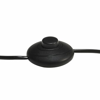 Vloerlamp E27 massief mangohout wit 10