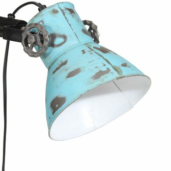 Vloerlamp 25 W E27 25x25x90/160 cm verweerd blauw 5