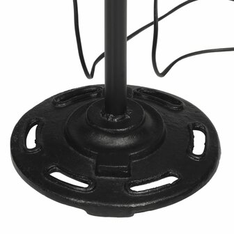 Vloerlamp 25 W E27 25x25x90/160 cm verweerd blauw 7