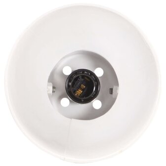 Wandlamp industrieel E27 65x25 cm wit 5