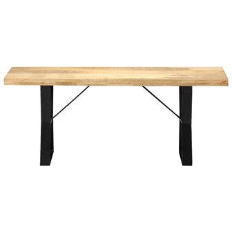 Bankje 110 cm massief mangohout 2