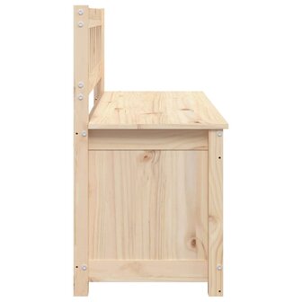 Bankje 110x41x76,5 cm massief grenenhout 6