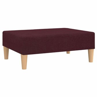 Voetenbank 78x56x32 cm stof paars 2