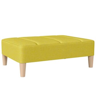 Voetenbank 78x56x32 cm stof groen 2