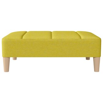 Voetenbank 78x56x32 cm stof groen 3