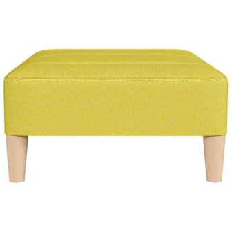 Voetenbank 78x56x32 cm stof groen 4
