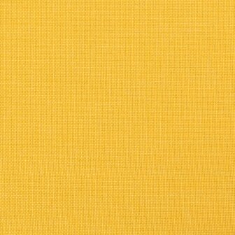 Voetenbank 60x60x36 cm stof mosterdgeel 5