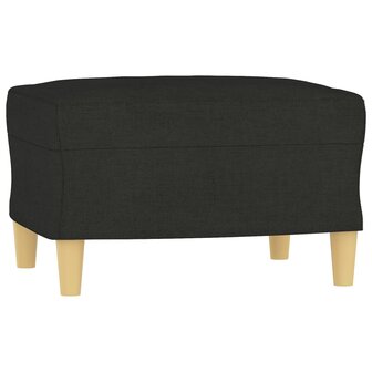 Voetenbank 60x50x41 cm stof zwart 2