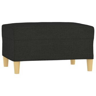 Voetenbank 70x55x41 cm stof zwart 2