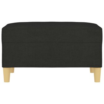 Voetenbank 70x55x41 cm stof zwart 3