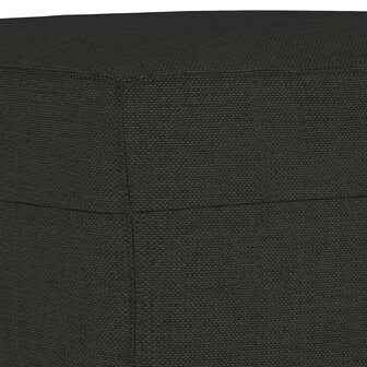 Voetenbank 70x55x41 cm stof zwart 5