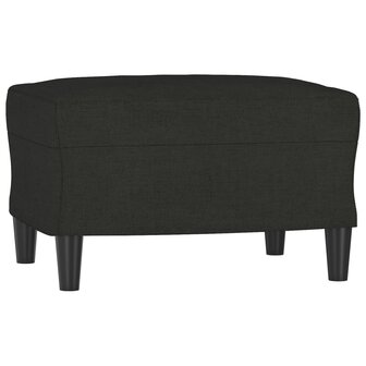 Voetenbank 60x50x41 cm stof zwart 2