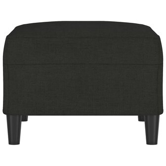 Voetenbank 70x55x41 cm stof zwart 4