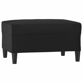 Voetenbank 70x55x41 cm kunstleer zwart 2