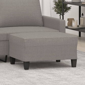 Voetenbank 70x55x41 cm stof taupe 1