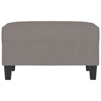 Voetenbank 70x55x41 cm stof taupe 3