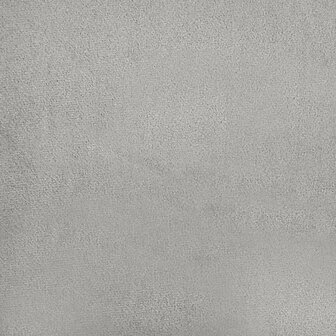Voetenbank 70x55x41 cm microvezelstof lichtgrijs 6