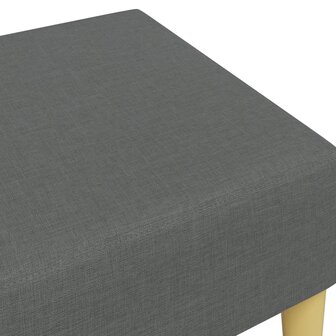 Voetenbank 77x55x31 cm stof donkergrijs 6