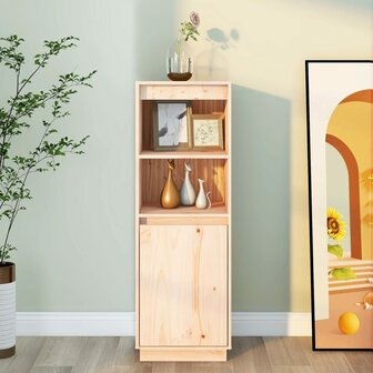 Hoge kast 37x34x110 cm massief grenenhout 3