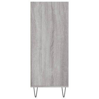 Hoge kast 57x35x90 cm bewerkt hout grijs sonoma eikenkleurig 5