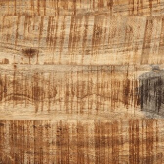 Keukentrolley 80x55x70 cm massief ruw mangohout 9