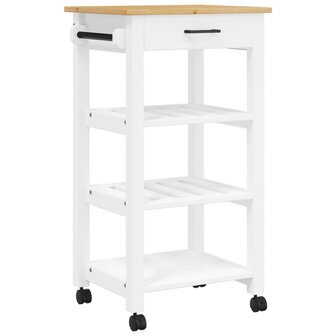Keukentrolley MONZA 48x40x90 cm massief grenenhout 2