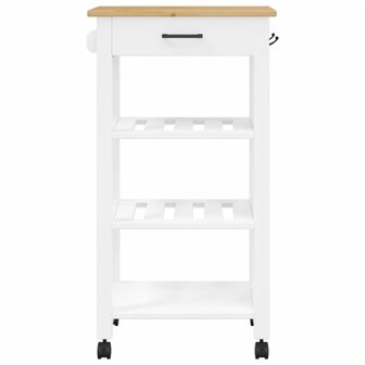 Keukentrolley MONZA 48x40x90 cm massief grenenhout 5