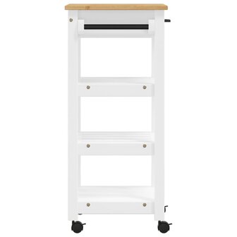 Keukentrolley MONZA 48x40x90 cm massief grenenhout 6