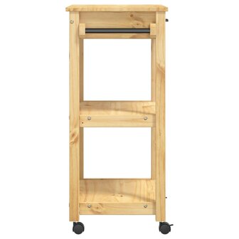 Keukentrolley MONZA 60x40x90 cm massief grenenhout 6
