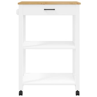 Keukentrolley MONZA 60x40x90 cm massief grenenhout 5